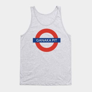 Murderbot Diaries Ganaka Pit Station Roundel London Underground Style Tank Top